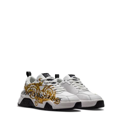 versace scarpe bianche alte uomo|Scarpe Versace bianco da uomo .